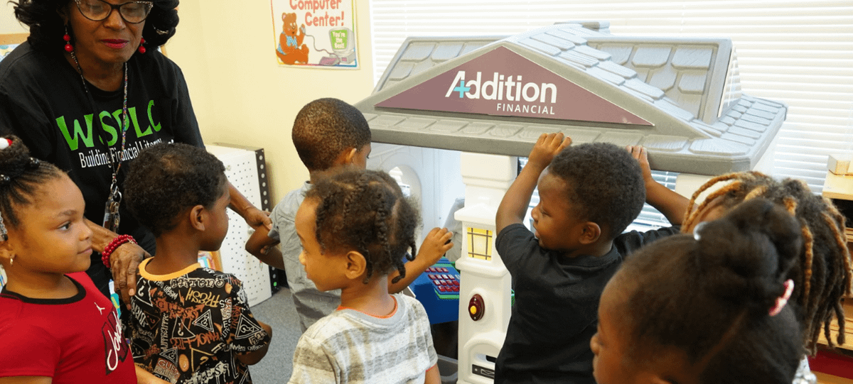 Children learning about the new program, FUNdamentals.